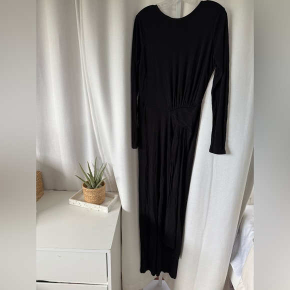 Reiss dora diamante bodycon long sleeve maxi dress FINAL PRICE NO OFFERS - Picture 4 of 10